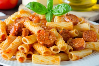Sausage & tomato pasta