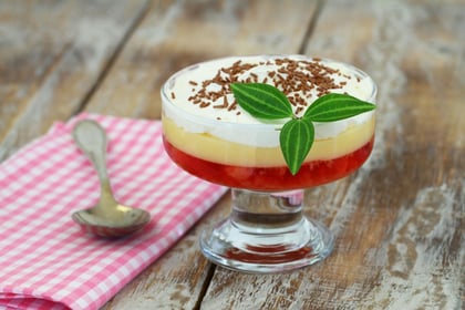Easy classic trifle for kids